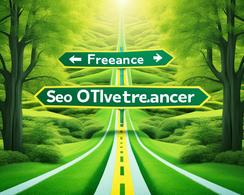 SEO agency and freelancer comparison